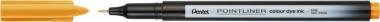 Pentel tűfilc SZÍNES Pointliner 0,4 mm – sunset narancssárga